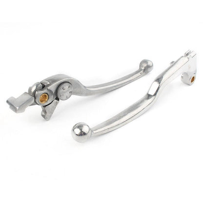 2 x Chrome Brake Clutch Levers for Yamaha YZF R1, YZF R6, R6S (1999-2010)