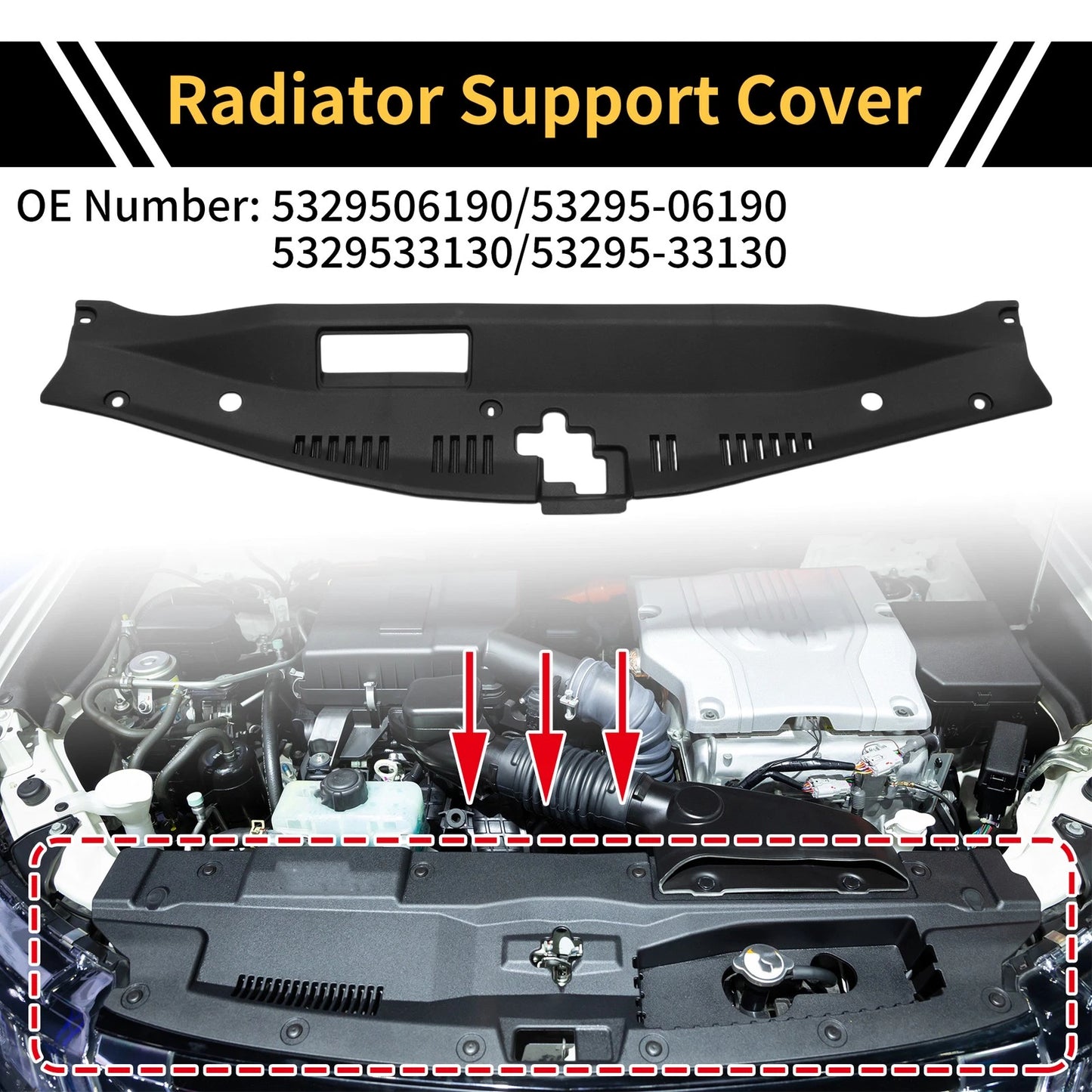 Radiator Support Cover for Toyota Camry (2018-2024)