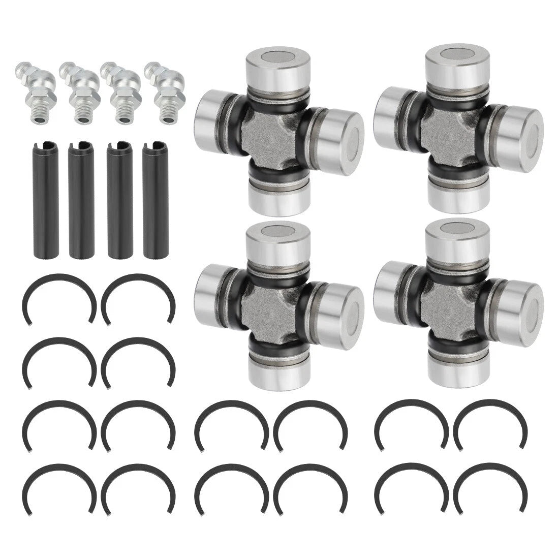 4x Front & Rear Prop Shaft U-Joint for Polaris Sportsman 550 600 700 800 850