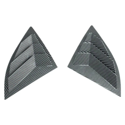 Rear Quarter Glass Duct Louver Vent Covers for Toyota Supra (2019-2025)