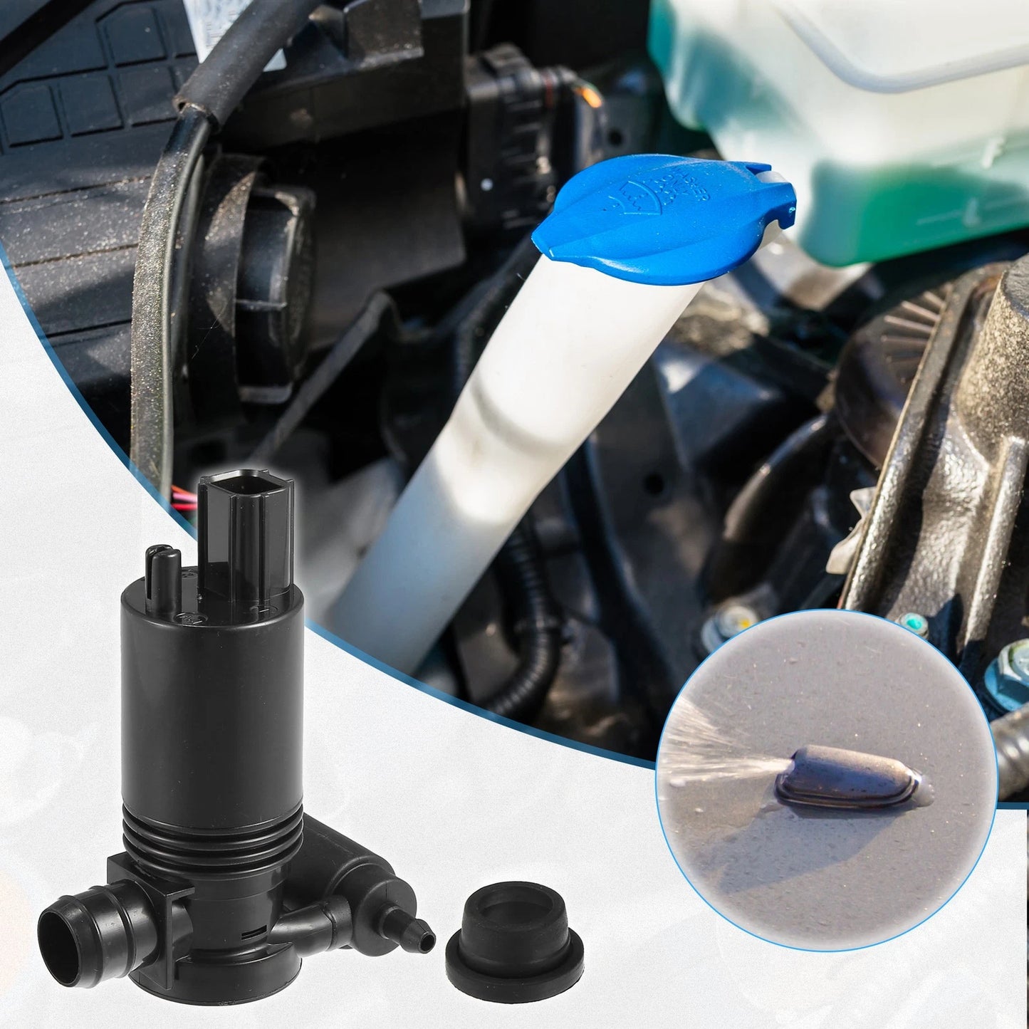 Windshield Washer Pump for Land Rover Discovery Sport (2015-2020)