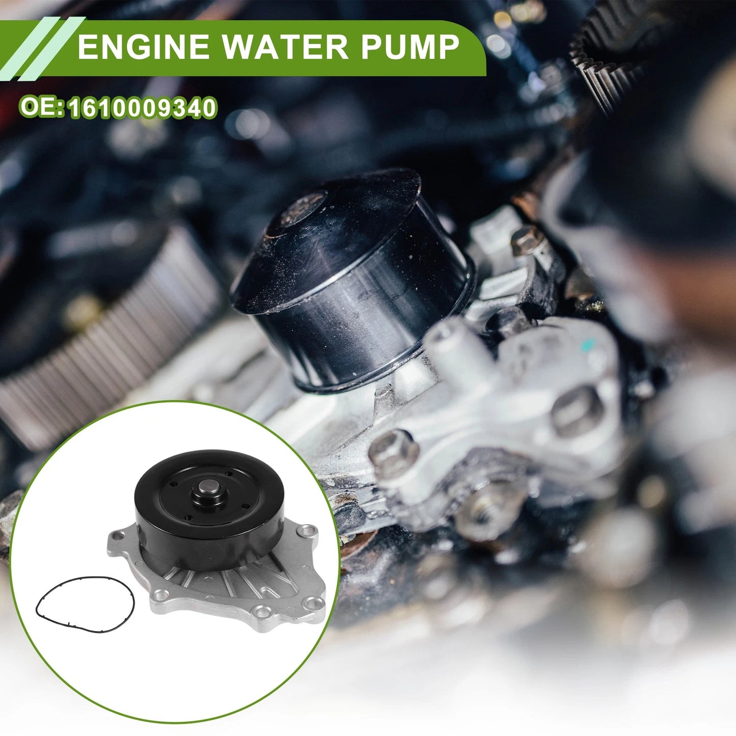Engine Water Pump / Cooling Water Pump for Toyota Corolla (2005–2014)
