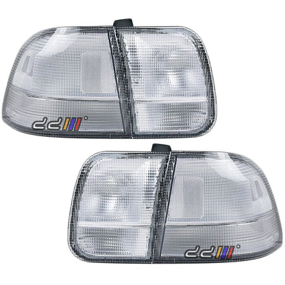 Clear White Rear Tail Light for Honda Civic EJ EK EK3 EK4 4DR (1996-1998)