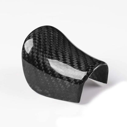 Real Carbon Fiber Gear Shifter Knob Back Cover Trim fit For Nissan GTR 2017-2022