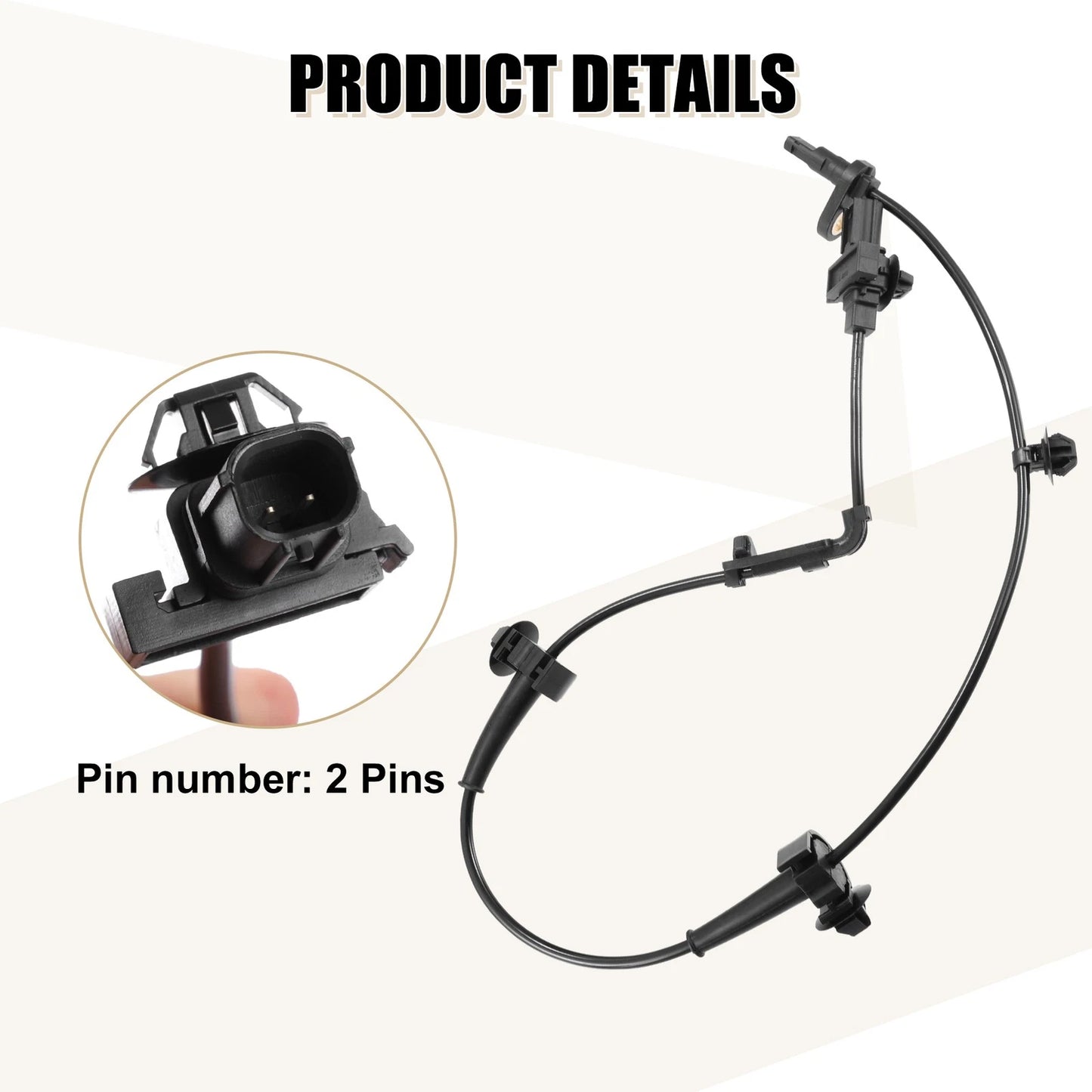 ABS Wheel Speed Sensor Front Right for Honda Civic (2012-2013)