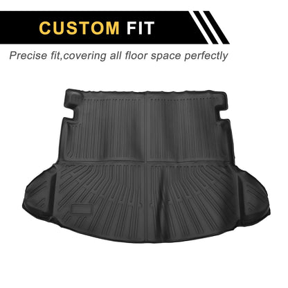Cargo Liner Rear Trunk Mat for Mazda CX-5 (2017-2024) Stripe Pattern TPE
