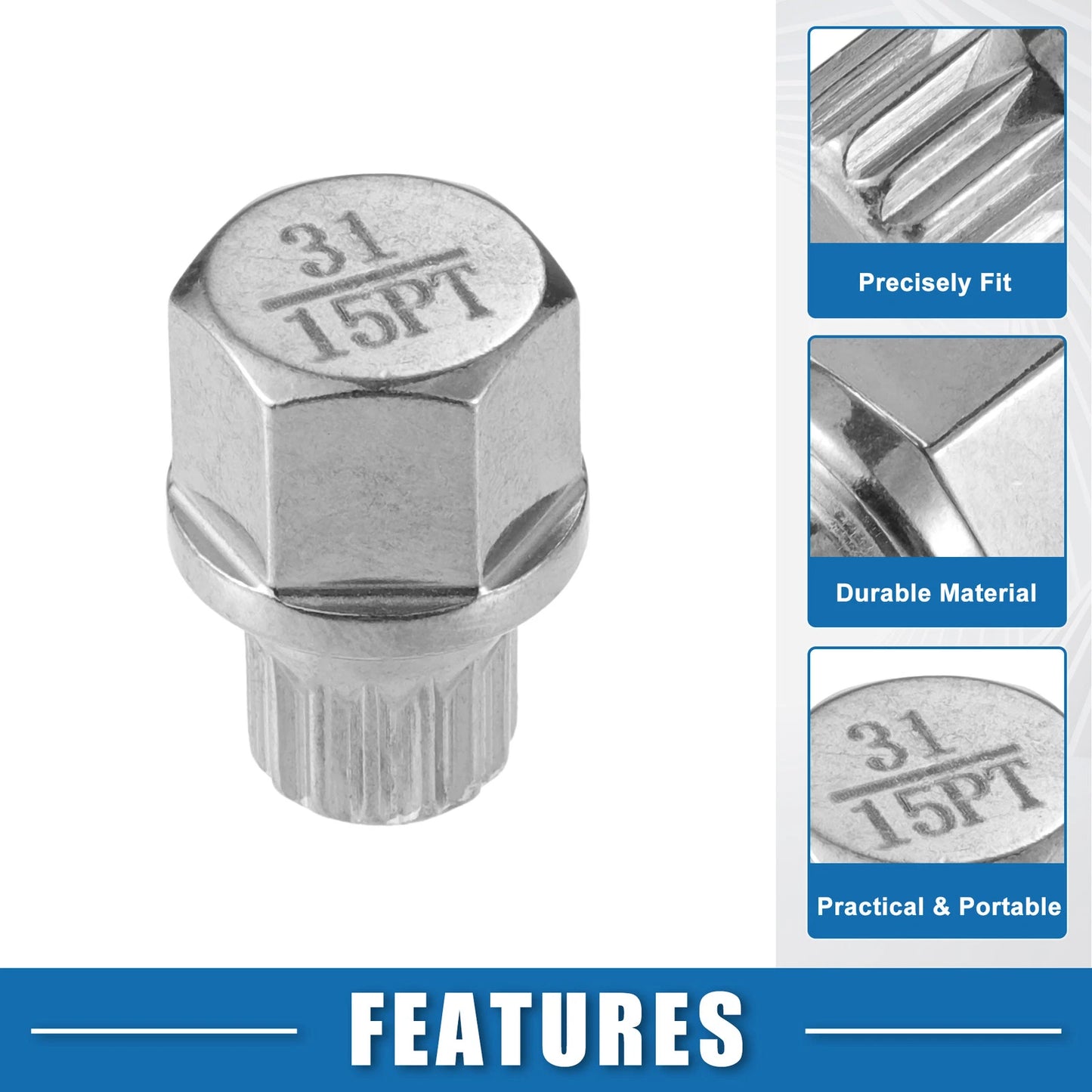 Wheel Screw Lock Lug Nut Kit for BMW (2015-2023)