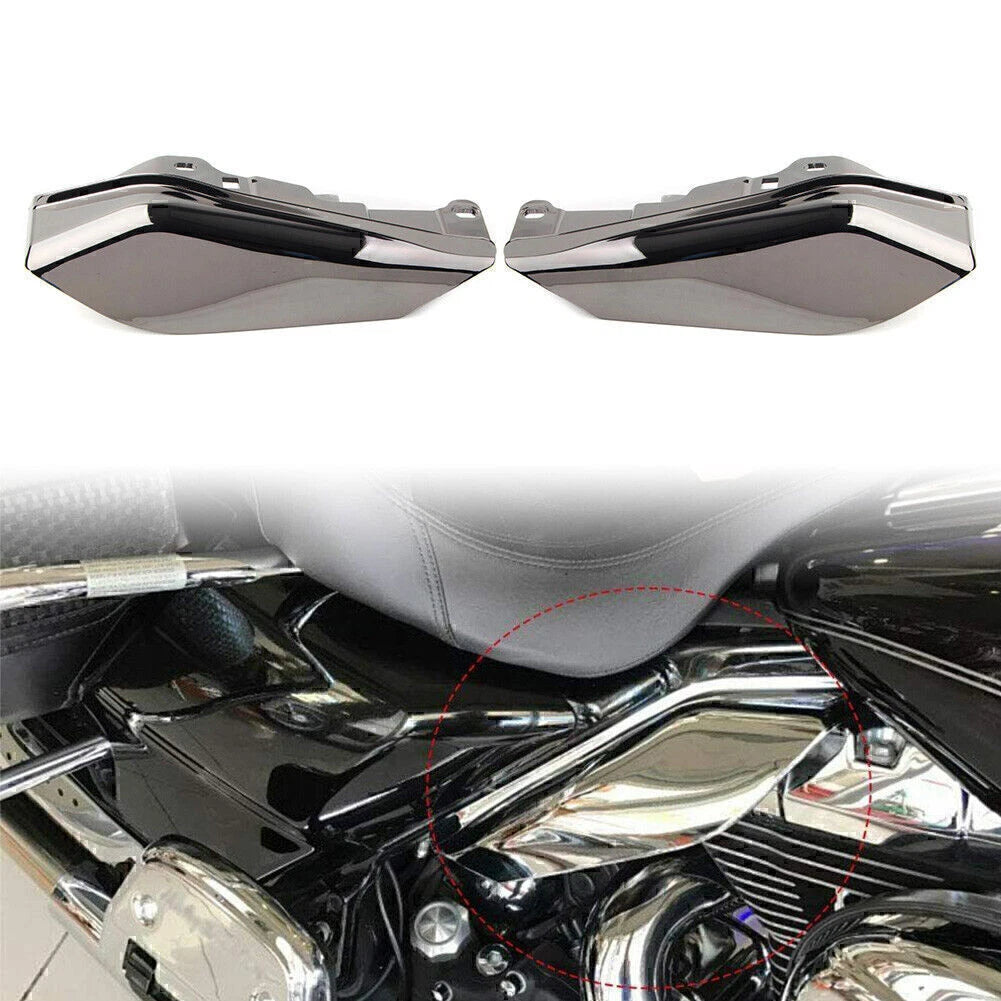 ABS Heat Shield Mid-Frame Air Deflector Trim for Harley Street Glide (09-16)