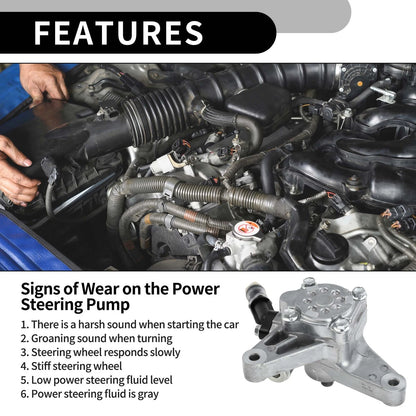 Power Steering Pump for Honda Ridgeline (2006-2011)