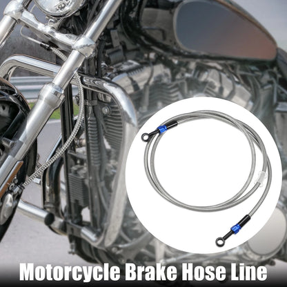 90 Degree Brake Hose 170cm Braided Line Tube for Motorcycle