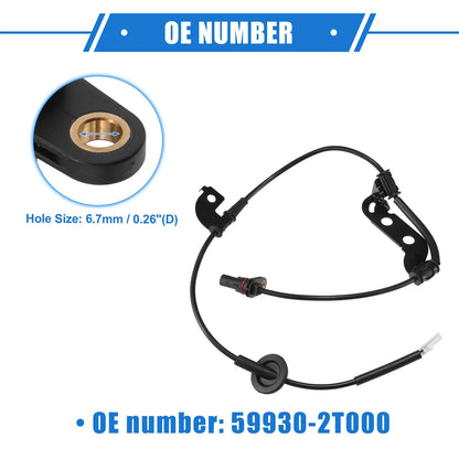 ABS Wheel Speed Sensor for Kia Optima Rear Right Side (2011-2015)