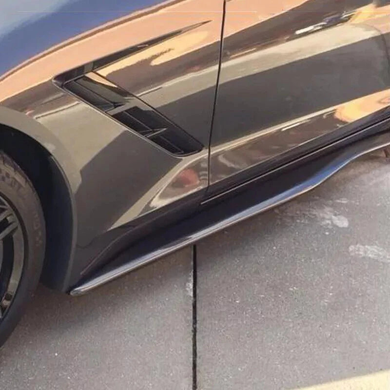 Set Side Skirt Painted Carbon Flash Metallic for Corvette C7 (2014-2019)