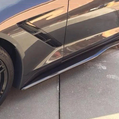 Set Side Skirt Painted Carbon Flash Metallic for Corvette C7 (2014-2019)