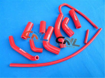 Silicone Radiator Hose Kits for Yamaha YZF R6 (2006-2007) - Coolant Pipe Red