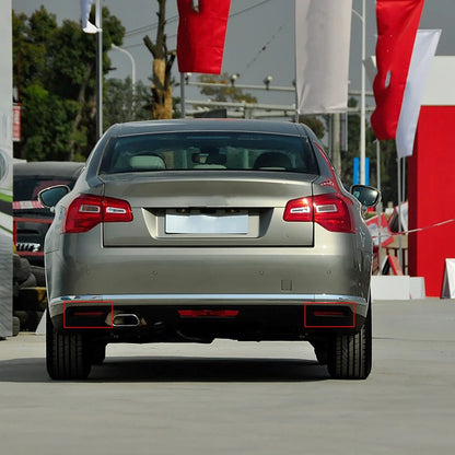 Rear Bumper Reflector Tail Light Red Lens for Citroen C5 (2008-2015)
