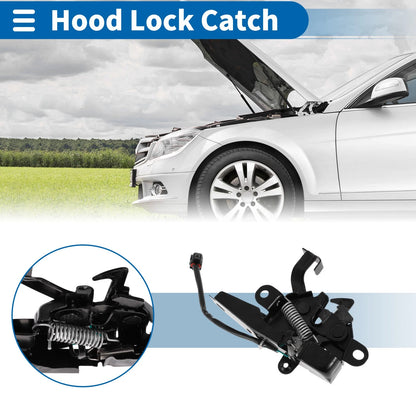 Hood Latch Assembly 1 Pc for Toyota Camry (2007–2011)