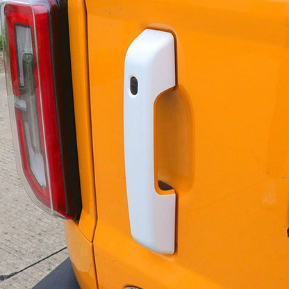 White Exterior Door Handle Cover Trim for Ford Bronco (2021-2023)