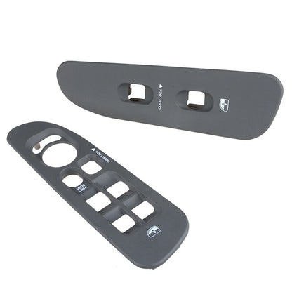Grey Door Window Switch Bezel Master Cover for 2002-2010 Dodge Ram 1500 2500 3500