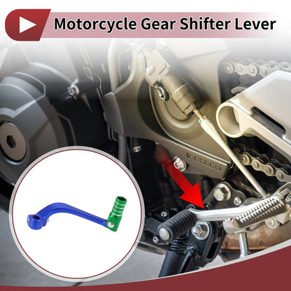 Folding Motorcycle Gear Shifter Lever for Honda CRF110F (2013-2018) Blue Green