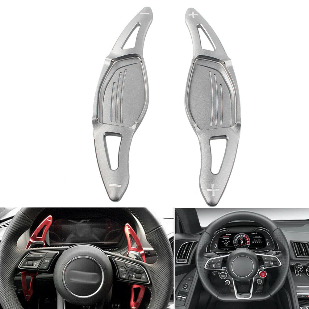 Metal Steering Wheel Paddle Shifter for Audi R8 RS3 RS4 RS5 TT RS (16-20)