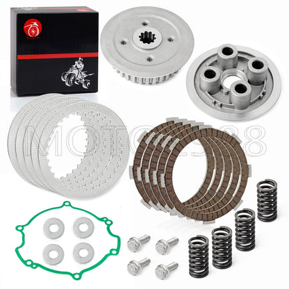 Clutch Kit Inner Hub Plate Springs Gasket for Kawasaki KX80/85/100 (1980–2007)