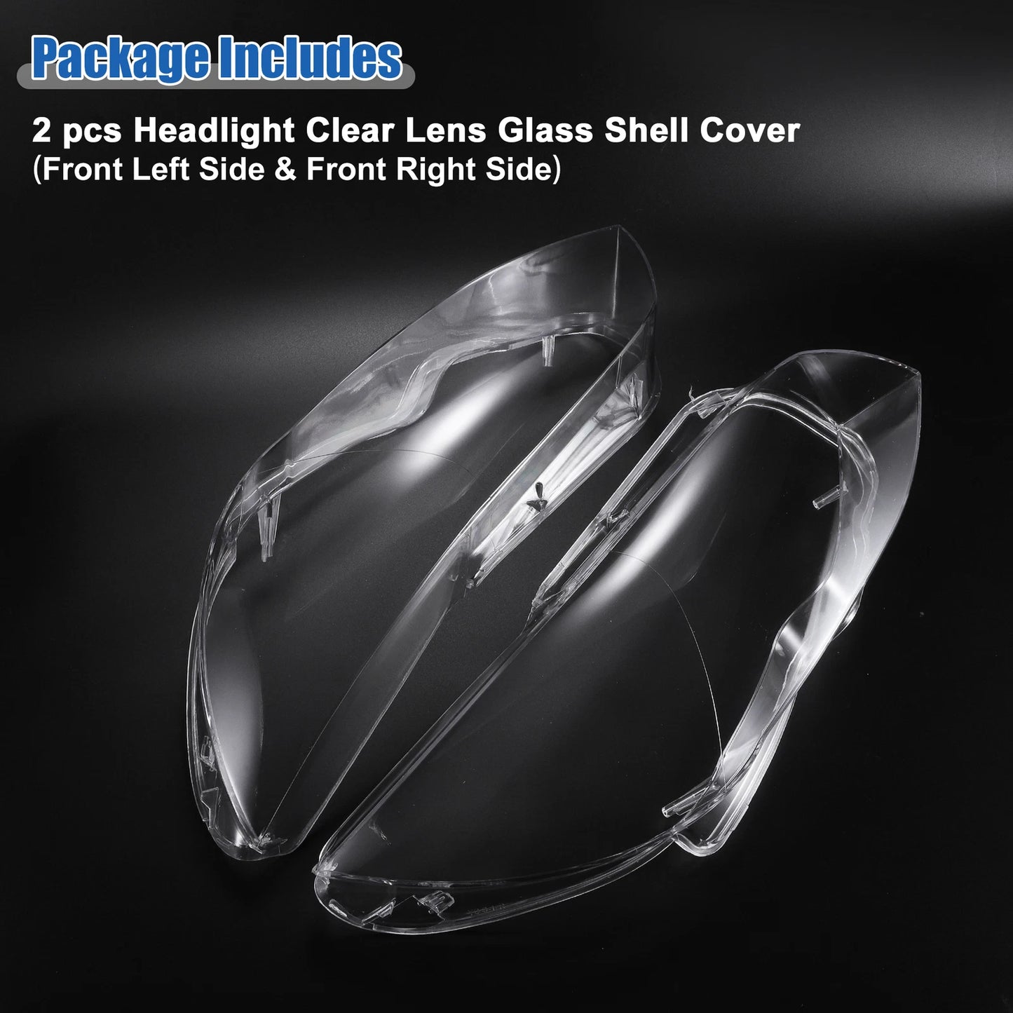 Headlight Clear Lens Shell Cover for BMW 3 Series E92 E93 (2007-2013)
