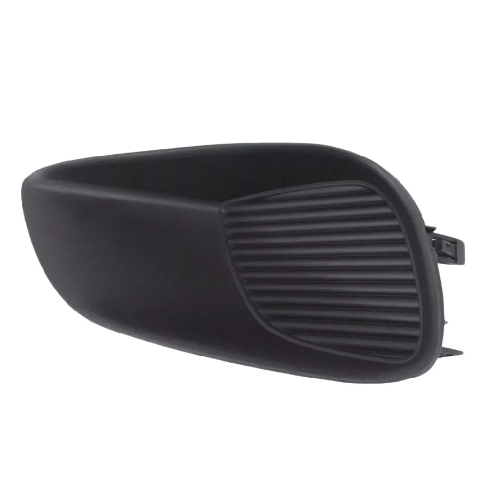 Black Front Bumper Fog Light Covers for Toyota Yaris (2007-2012)