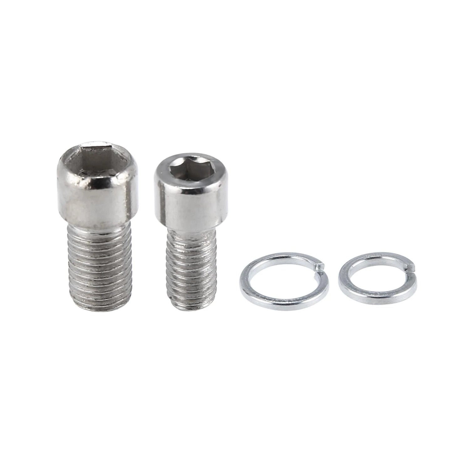 10mm 8mm Mirror Extender Adapters  for Honda Yamaha Black
