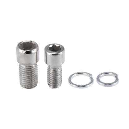 10mm 8mm Mirror Extender Adapters  for Honda Yamaha Black