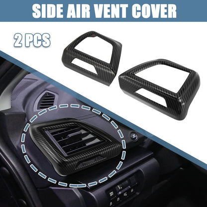 Interior Side Air Vent Cover Trim Black for Subaru Crosstrek (2018-2023)