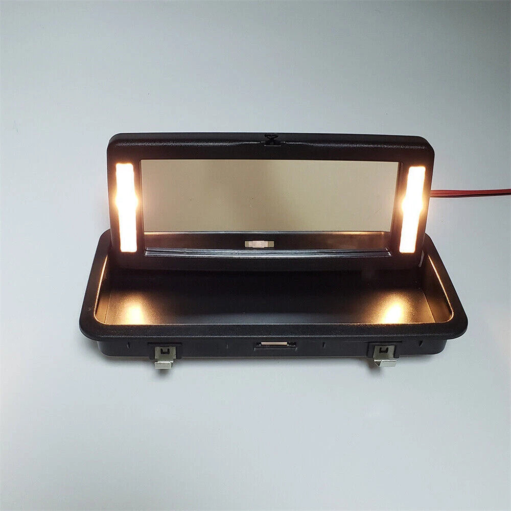 Rear Row Makeup Mirror with Lights for Jaguar XJ (2010-2019)