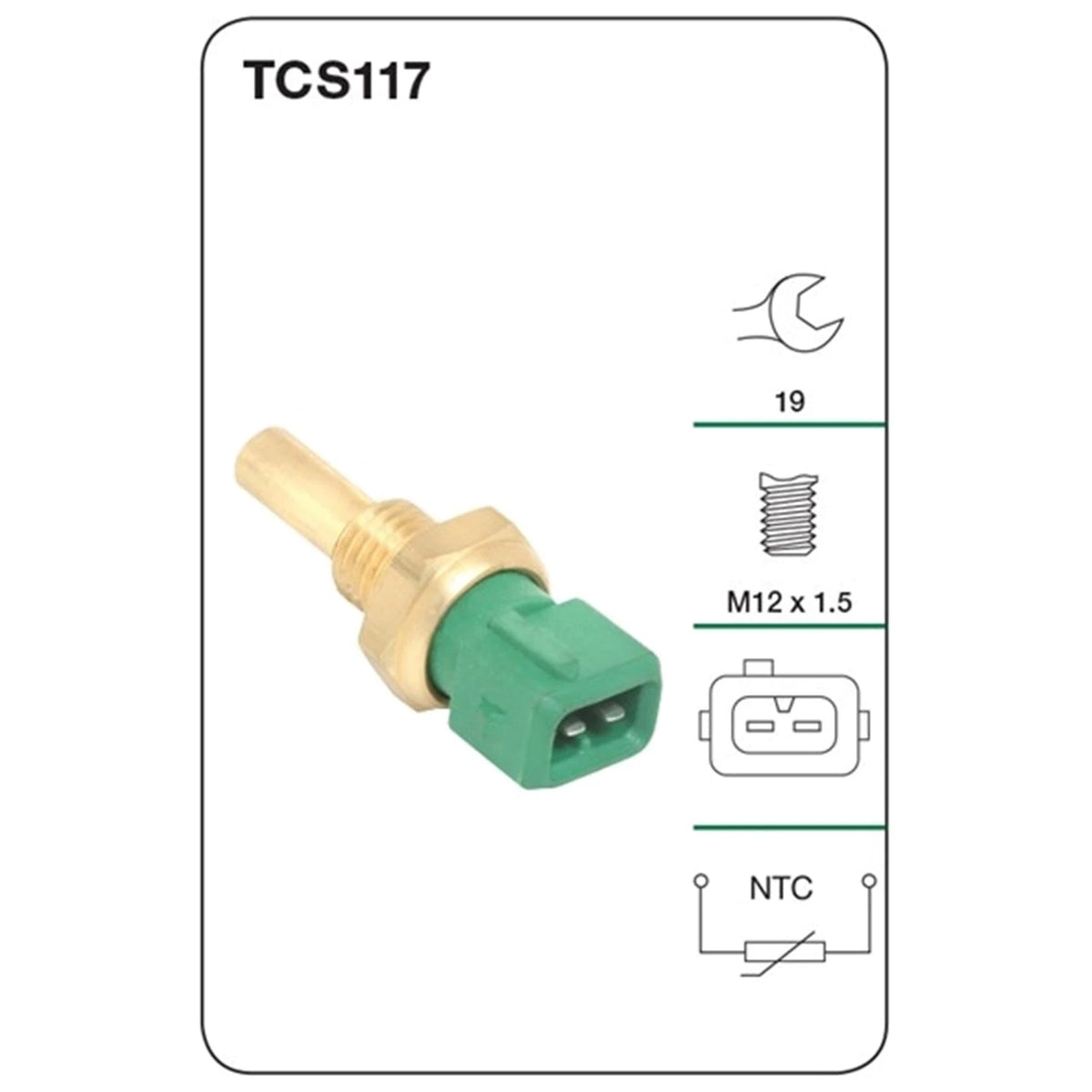 Coolant Temperature ECU Sensor / 4cyl 2.4L / Hiace LH71 for Toyota (1984–1989)