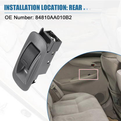 Rear Power Window Switch for Toyota Tacoma (2005–2012)