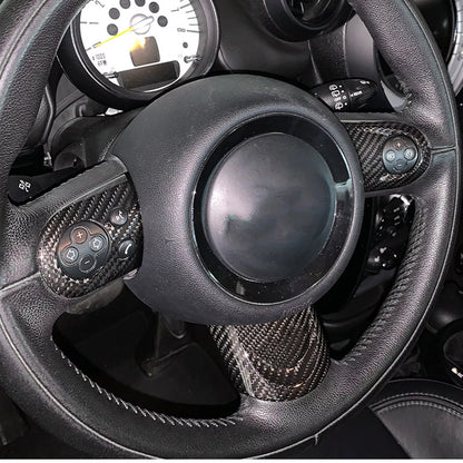 Steering Wheel Cover Trim for MINI Cooper R55 R56 Countryman (2007-2016)