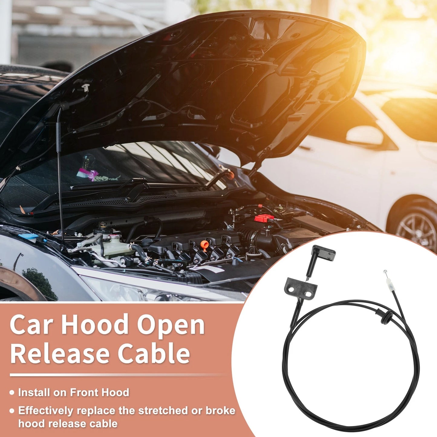 Hood Release Cable for Acura RSX/RSX Type S (2002 - 2006)
