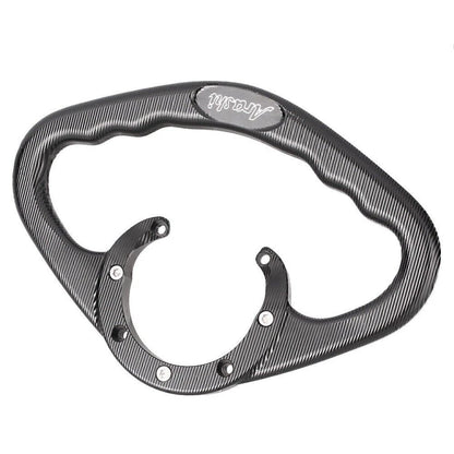 Black Passenger Tank Grab Bar Handle for Suzuki V-STROM DL650 DL1000 (2004-2023)