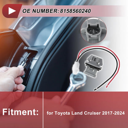 Rear Fog Light Socket Wiring for Toyota Land Cruiser (2017-2024)