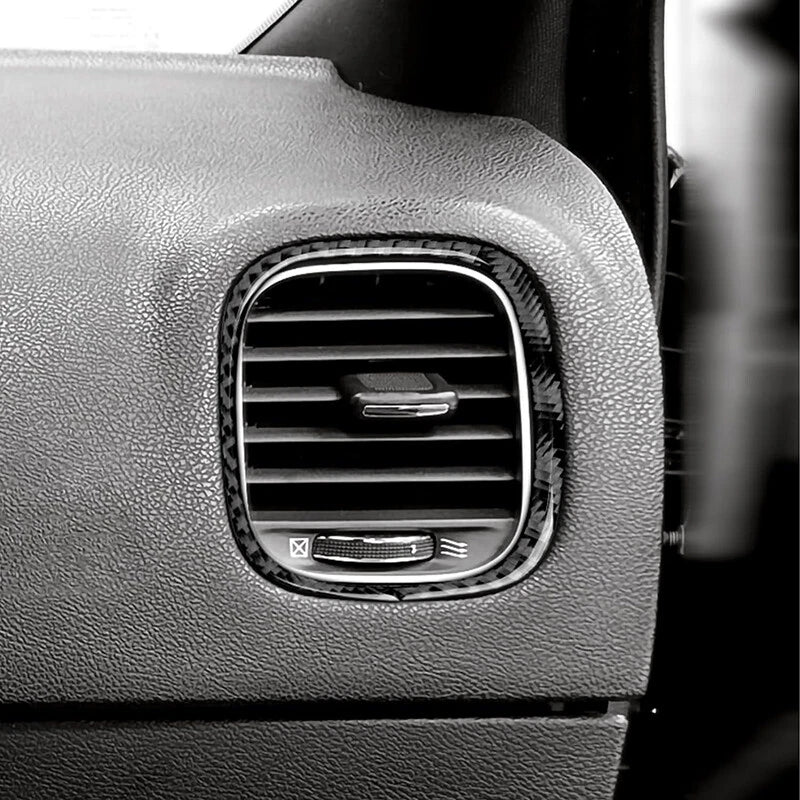 Dodge Charger Interior Air Conditioning Vent CoPilot Trim Carbon Fiber (2011-2014)
