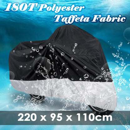 Black & Silver Motorcycle Cover for Suzuki Katana GSXR 600 750 1000 TL1000R