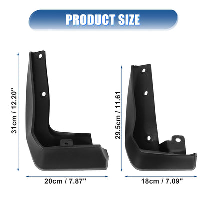 Front Rear Mudguards Mud Flap Fender for Honda Civic