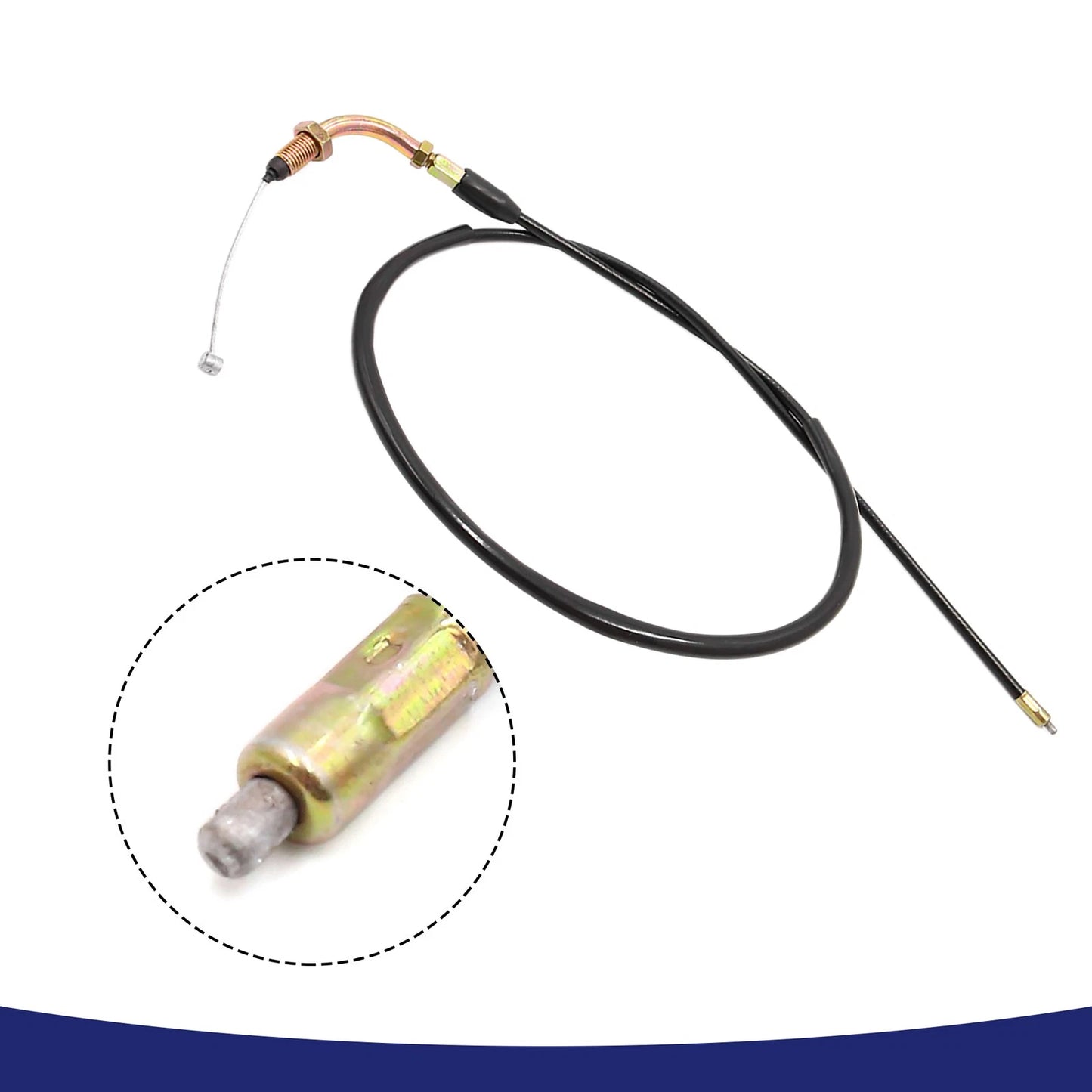 Rubber Coated Throttle Cable for Honda CG125 (2000-2023)