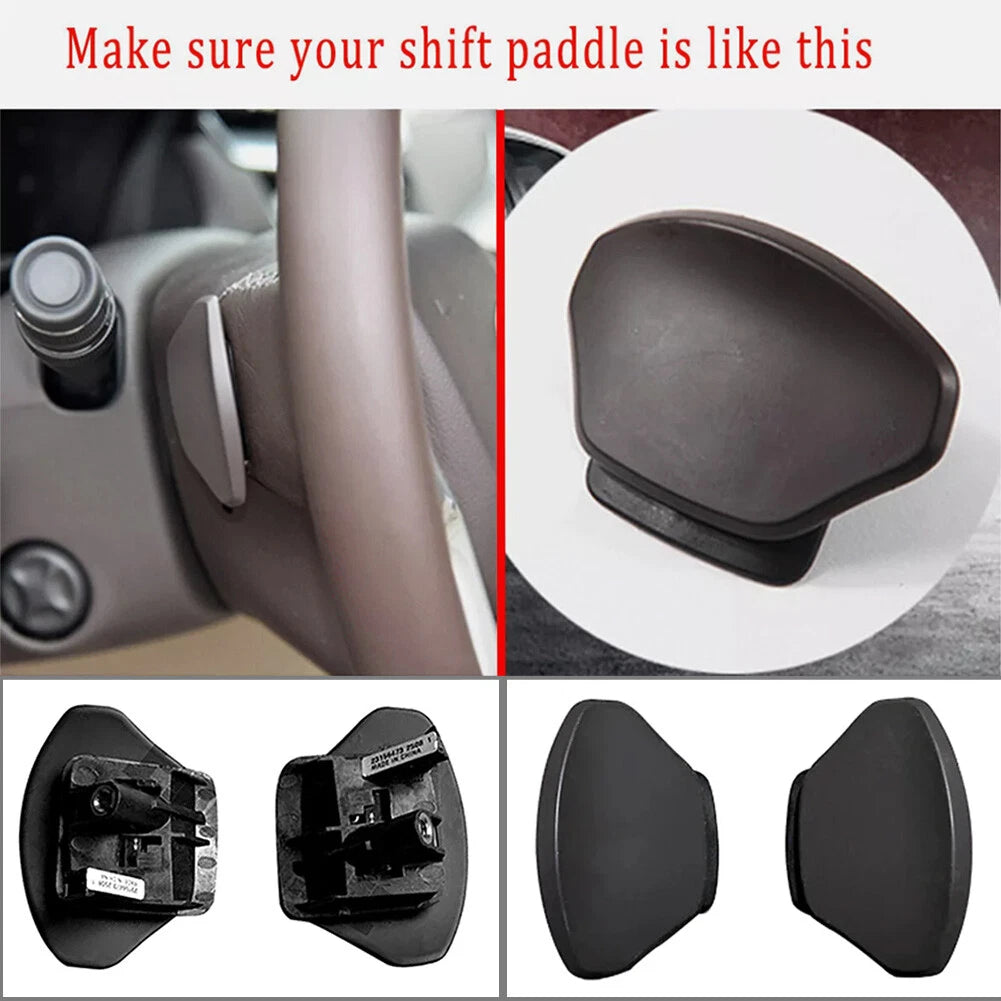 2 x Steering Wheel Shift Paddle Extensions for Cadillac XTS (2013-2019)