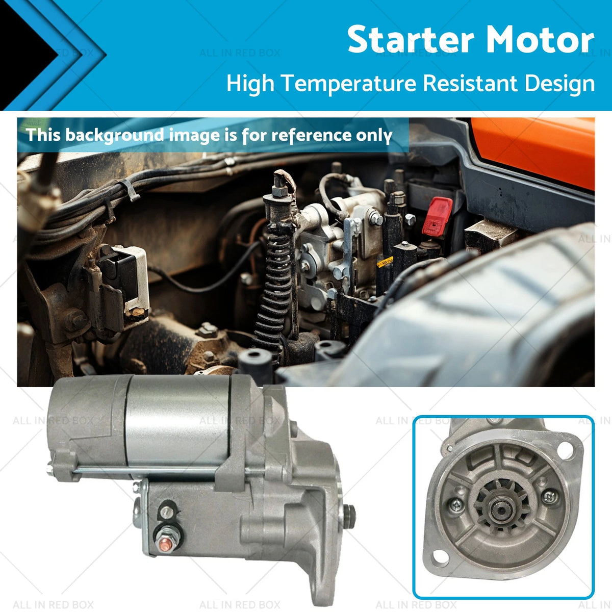 Starter Motor for Bobcat Equipment 325 328 329 331 334 335 337