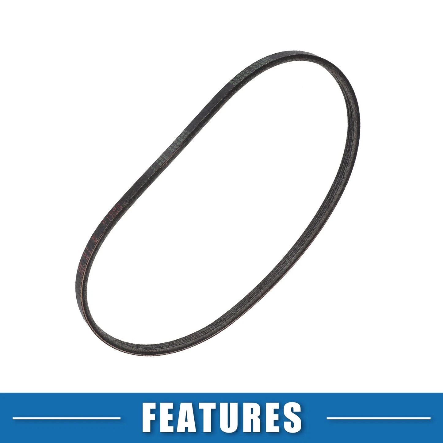 3 x Car Serpentine Belts for Toyota Celica (1990-1997) EPDM Black
