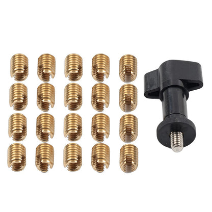20 x Batwing Fairing Brass Thread Inserts for Touring (1997-2013)