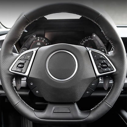 Steering Wheel Shift Paddle Extensions 2 x For Camaro (2016-2020) Carbon Fiber