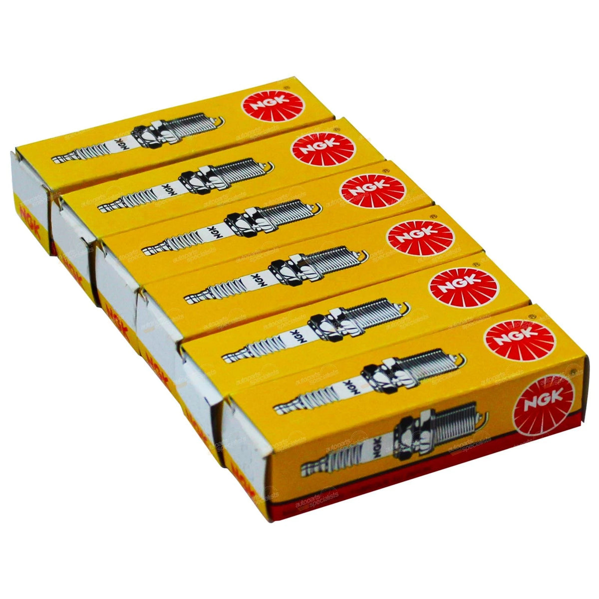 6x NGK Spark Plugs for Ford Fairmont XE 4.1L Engine (1982-1984)