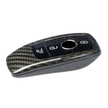 Black Car Remote Key Case Shell Cover for Mercedes Benz E-Class W213 (2017-2018)
