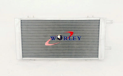 Universal Aluminum Radiator Air to Water Intercooler Heat Exchanger Silver