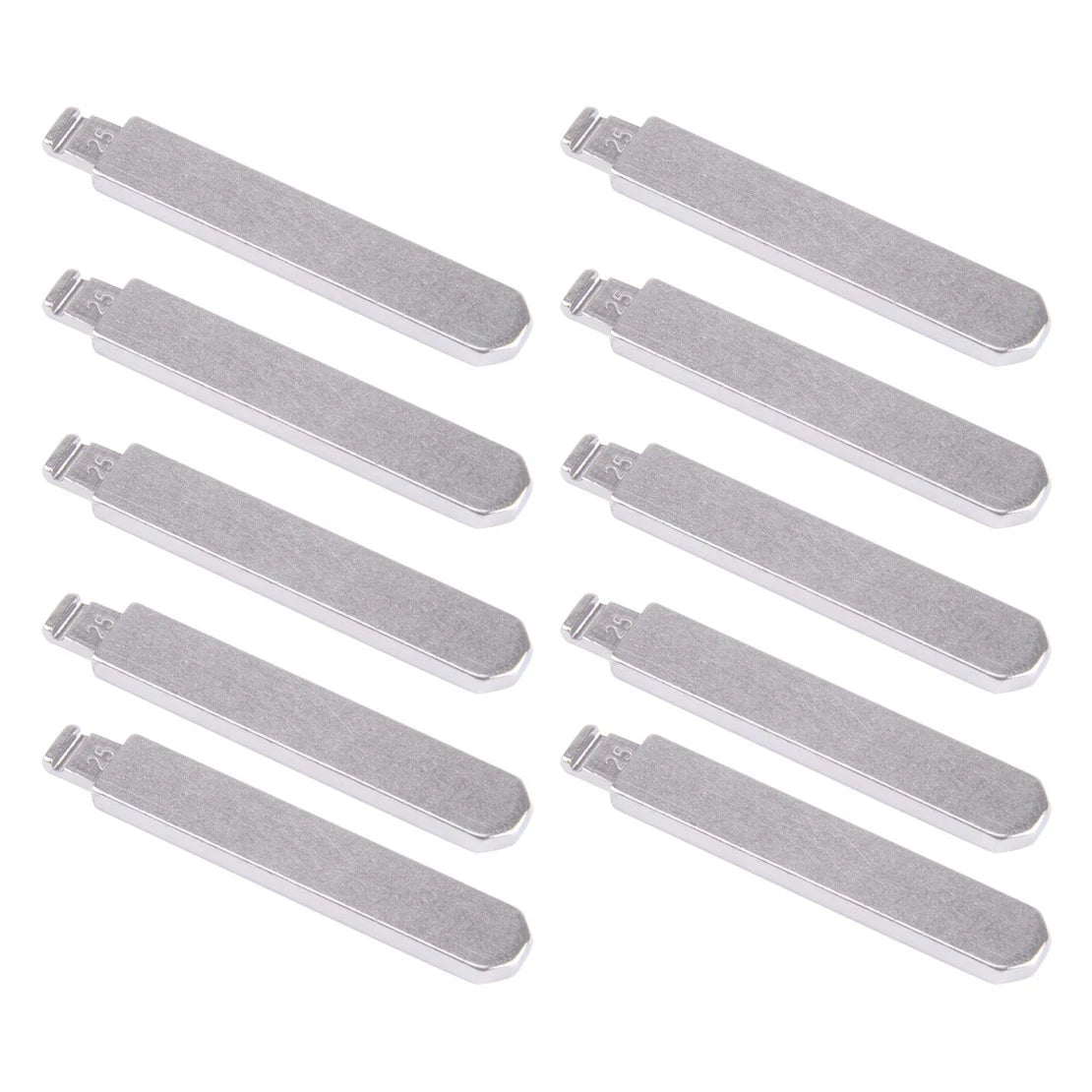 10x Uncut Car Flip Key Blade Type 25 for Honda